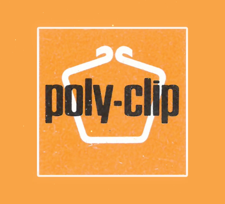 Logotype poly clip product